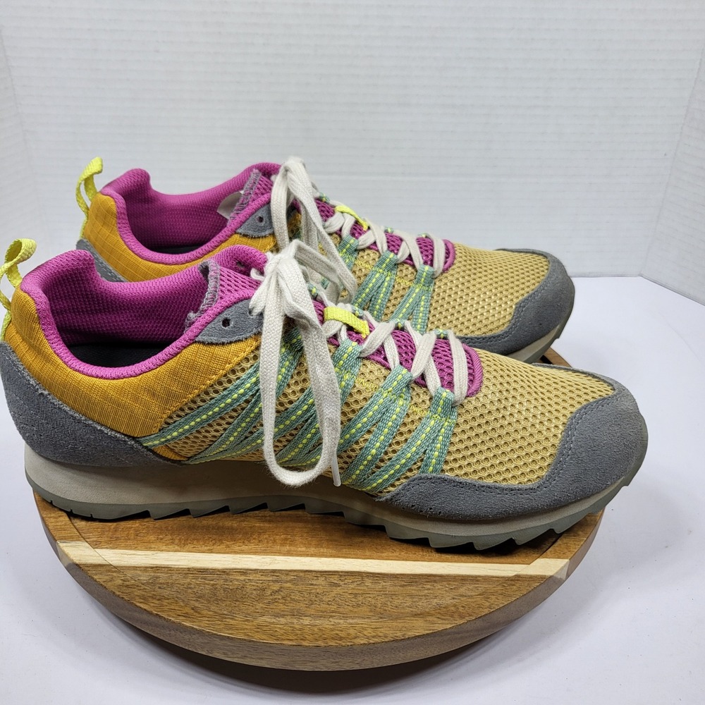 Merrell Alpine Sneaker Womens 10 Gold Pink Excellent Gorpcore Hiking J005418 - Picture 7 of 10